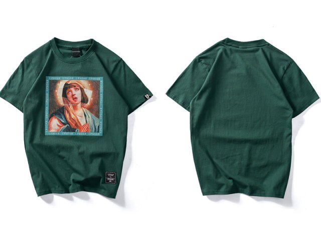 Dear Upsoar God-Virgin Mary Funny Printed T-Shirts
